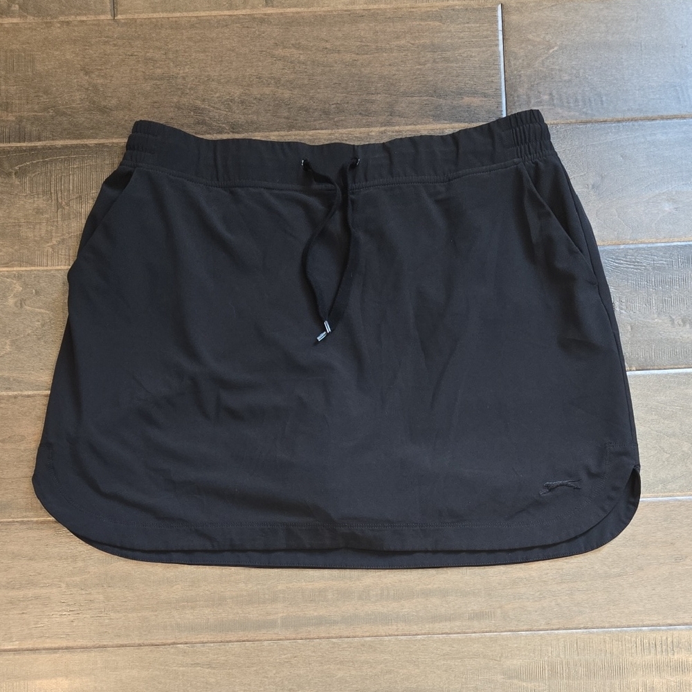 Slazenger Black Golf Skort